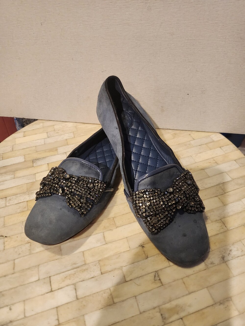 Tory Burch Carissa smoking slipper flats size 7